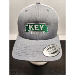 Grey Key Industries Snapback Hat‎ - New with Tags